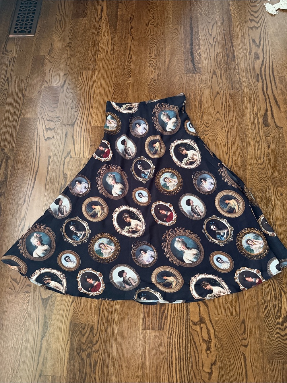 Jade by Jane portraits circle A- line skirt medium